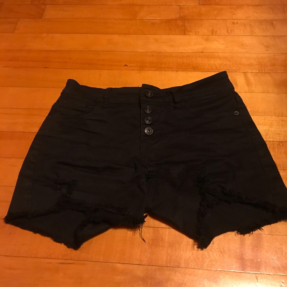 Hippie Laundry Black Shorts Size 27